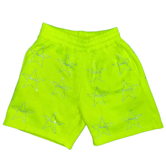 All Star MWAP Neon Green Shorts